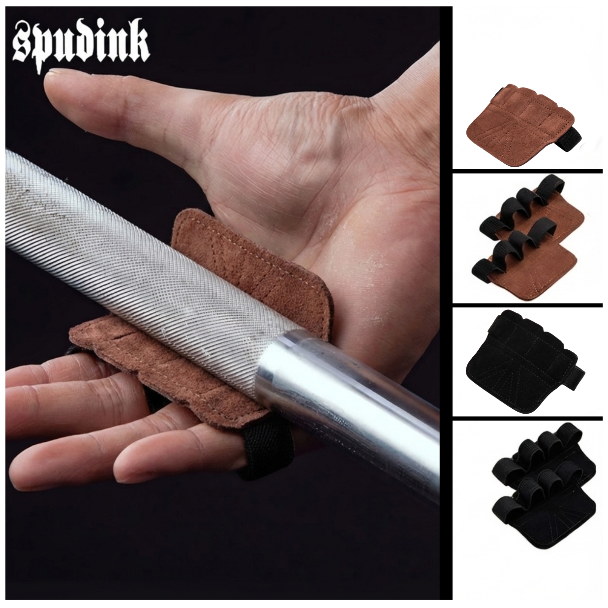 Palm protective leather grip Palm protective leather grip - Image 2