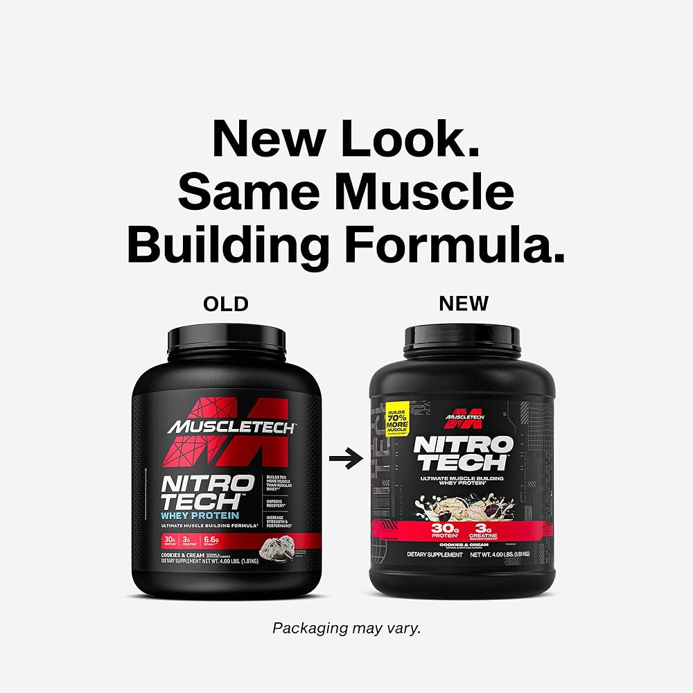 Muscletech Nitrotech Performance Series - 4 lbs Transformation